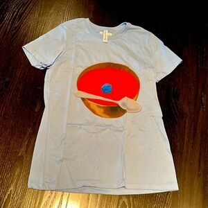 COPY - blueberry in tomato soup Blue Short Sleeve Tee